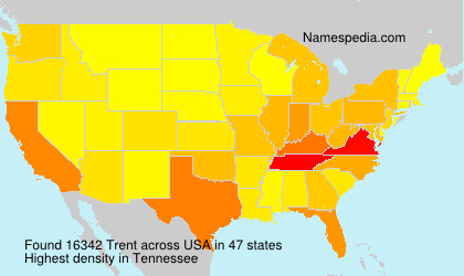 Surname Trent in USA Surname Trent in USA
