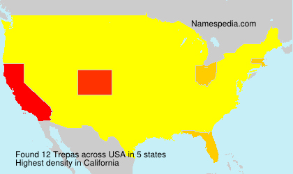 Surname Trepas in USA Surname Trepas in USA