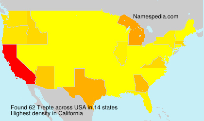 Surname Trepte in USA Surname Trepte in USA