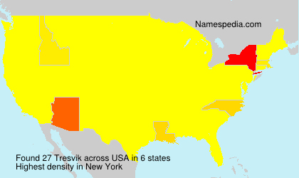 Surname Tresvik in USA Surname Tresvik in USA