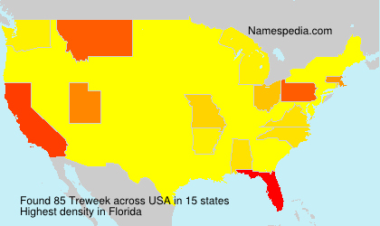 Surname Treweek in USA Surname Treweek in USA