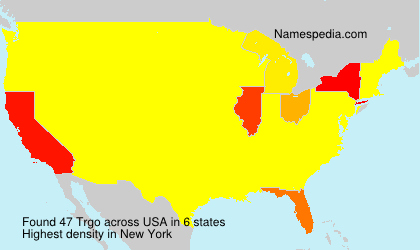 Surname Trgo in USA Surname Trgo in USA