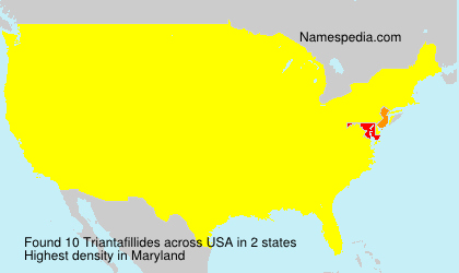 Surname Triantafillides in USA Surname Triantafillides in USA
