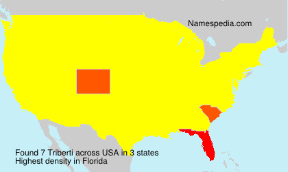 Surname Triberti in USA Surname Triberti in USA