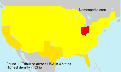 Surname Tribuzzo in USA Surname Tribuzzo in USA