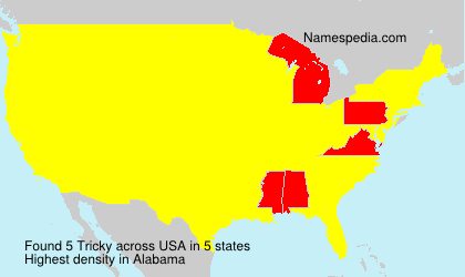 Surname Tricky in USA Surname Tricky in USA