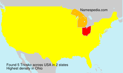 Surname Tricsko in USA Surname Tricsko in USA