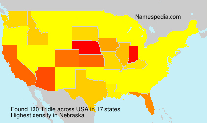 Surname Tridle in USA Surname Tridle in USA