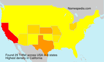 Surname Triffet in USA Surname Triffet in USA
