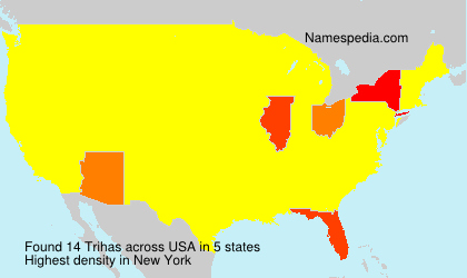 Surname Trihas in USA Surname Trihas in USA