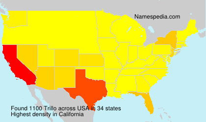 Surname Trillo in USA Surname Trillo in USA