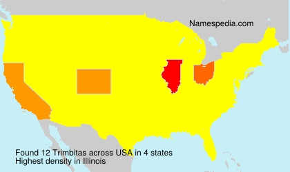 Surname Trimbitas in USA