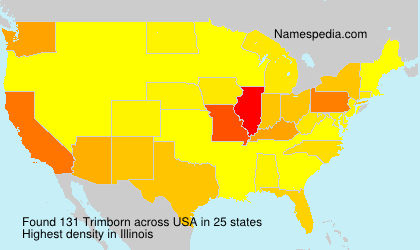 Surname Trimborn in USA Surname Trimborn in USA