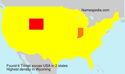 Surname Trimpl in USA Surname Trimpl in USA
