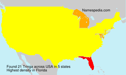 Surname Tringa in USA Surname Tringa in USA