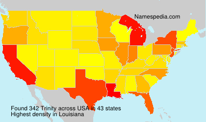 Surname Trinity in USA Surname Trinity in USA