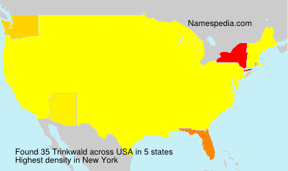 Surname Trinkwald in USA Surname Trinkwald in USA