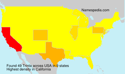 Surname Trinta in USA Surname Trinta in USA