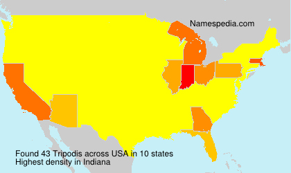 Surname Tripodis in USA Surname Tripodis in USA