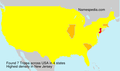 Surname Trippa in USA Surname Trippa in USA