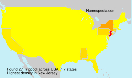 Surname Trippodi in USA Surname Trippodi in USA