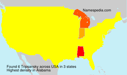 Surname Tripsansky in USA Surname Tripsansky in USA