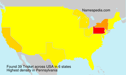 Surname Trisket in USA Surname Trisket in USA