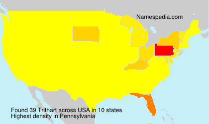 Surname Trithart in USA Surname Trithart in USA