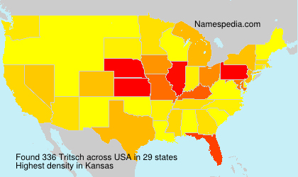 Surname Tritsch in USA Surname Tritsch in USA