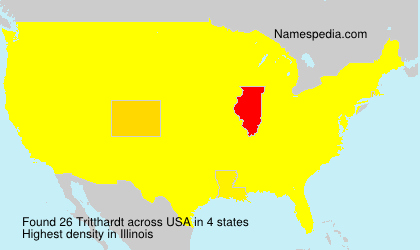 Surname Tritthardt in USA Surname Tritthardt in USA