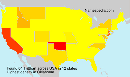 Surname Tritthart in USA Surname Tritthart in USA