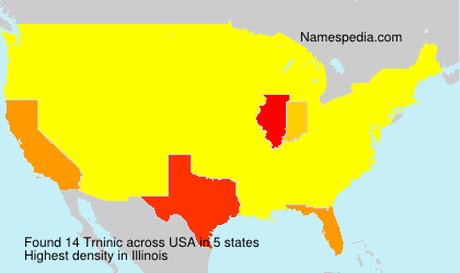 Surname Trninic in USA Surname Trninic in USA