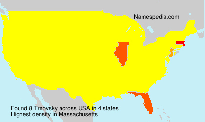 Surname Trnovsky in USA Surname Trnovsky in USA