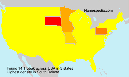 Surname Trobak in USA Surname Trobak in USA