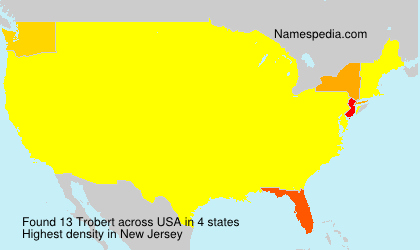 Surname Trobert in USA Surname Trobert in USA