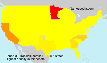 Surname Trocinski in USA Surname Trocinski in USA