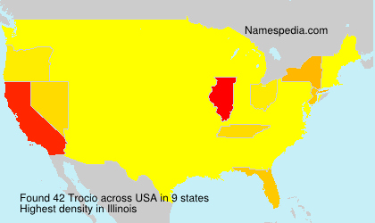 Surname Trocio in USA Surname Trocio in USA