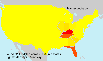 Surname Trodglen in USA Surname Trodglen in USA