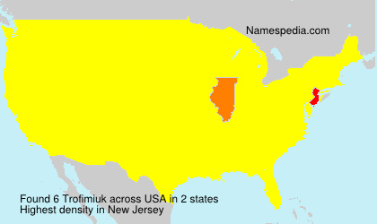 Surname Trofimiuk in USA Surname Trofimiuk in USA