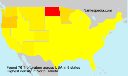 Surname Troftgruben in USA Surname Troftgruben in USA