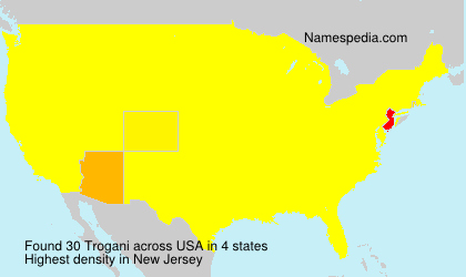 Surname Trogani in USA Surname Trogani in USA