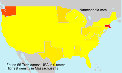 Surname Troh in USA Surname Troh in USA