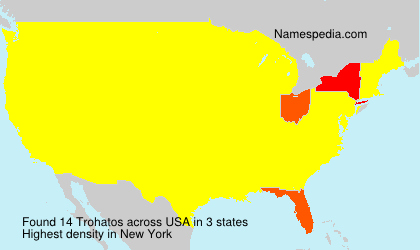 Surname Trohatos in USA Surname Trohatos in USA