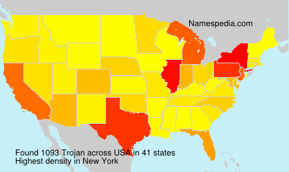 Surname Trojan in USA Surname Trojan in USA