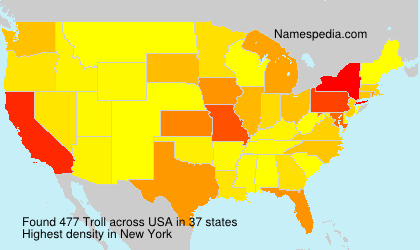 Surname Troll in USA Surname Troll in USA