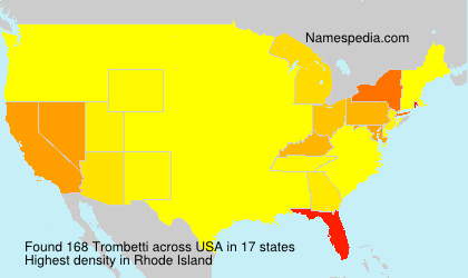 Surname Trombetti in USA Surname Trombetti in USA