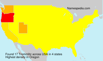 Surname Trommlitz in USA Surname Trommlitz in USA