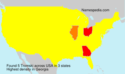 Surname Tromski in USA Surname Tromski in USA