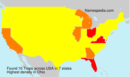 Surname Trops in USA Surname Trops in USA