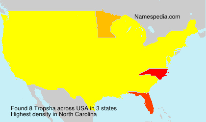 Surname Tropsha in USA Surname Tropsha in USA